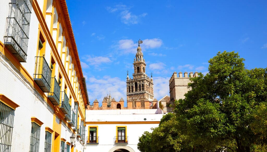 Besuche die Kathedrale von Sevilla und die Giralda