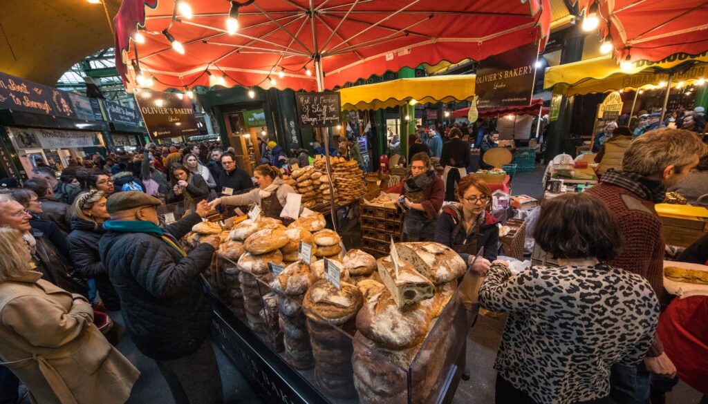 Borough Market, London – Ein Paradies für Feinschmecker