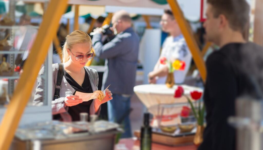 Streetfood-Festivals und Veranstaltungen nutzen 