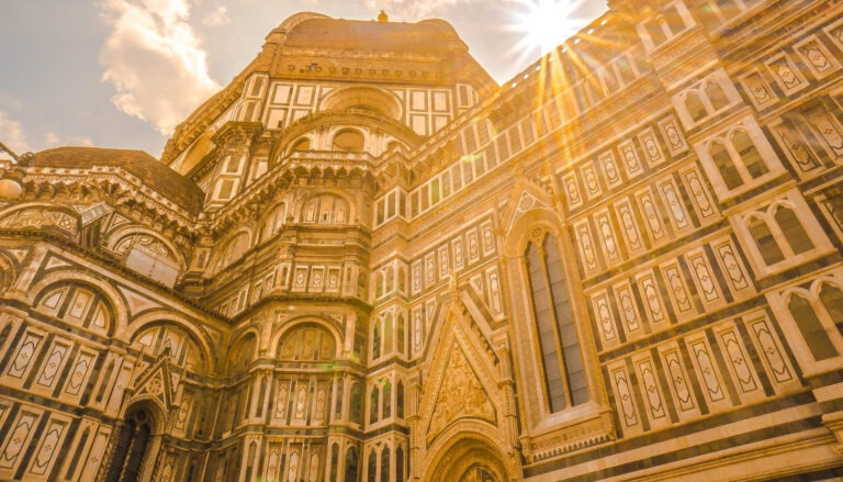 Der Dom von Florenz bei Sonnenaufgang