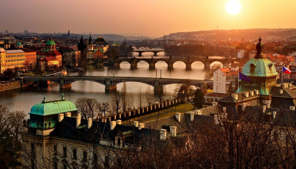 prag: Romantische Silvesternacht an der Moldau