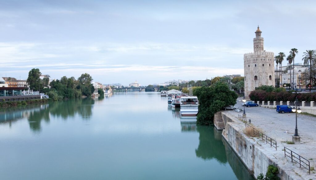 Bootstour auf dem Guadalquivir-Fluss