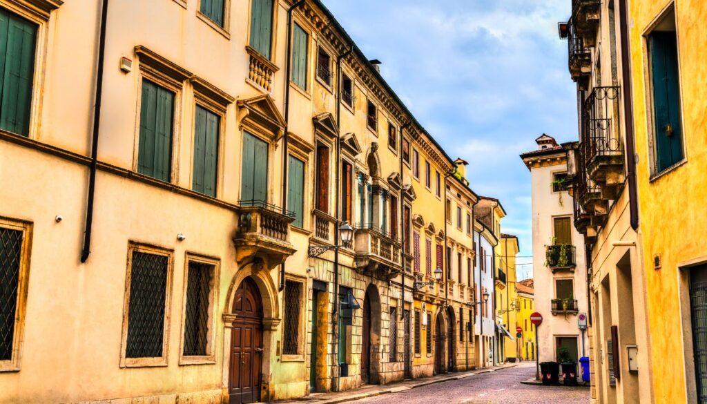 Spaziergang durch die Altstadt von Vicenza