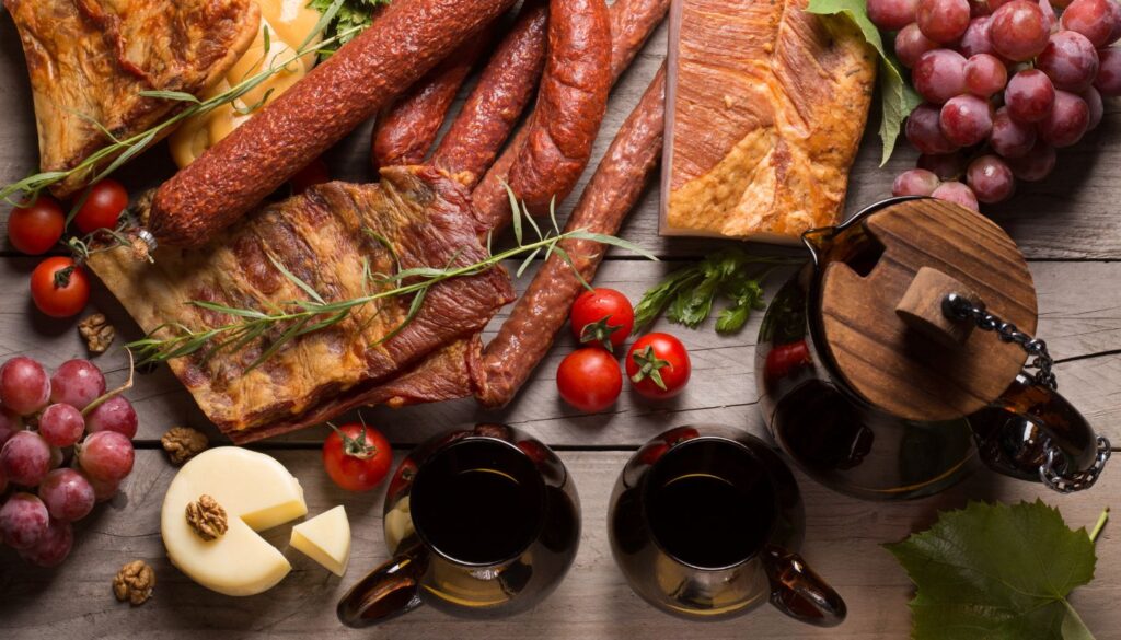 Spezialitätenmarkt für regionale Produkte